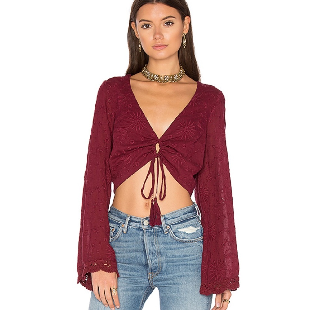 Winston White Bianca Top in Sangria